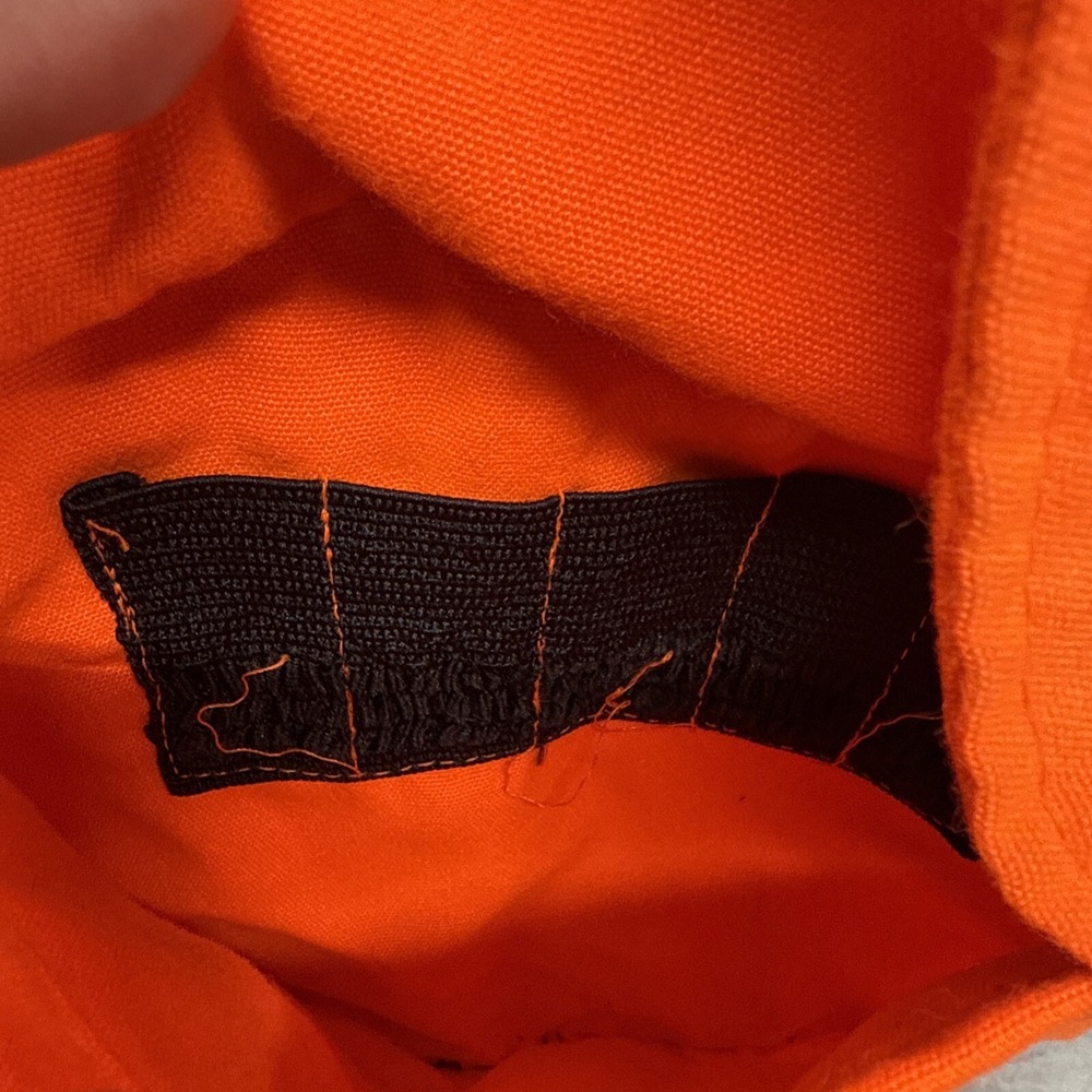 Vintage Walls Orange Hunting Shooting Vest Size L Made In USA - Picture 4 of 11